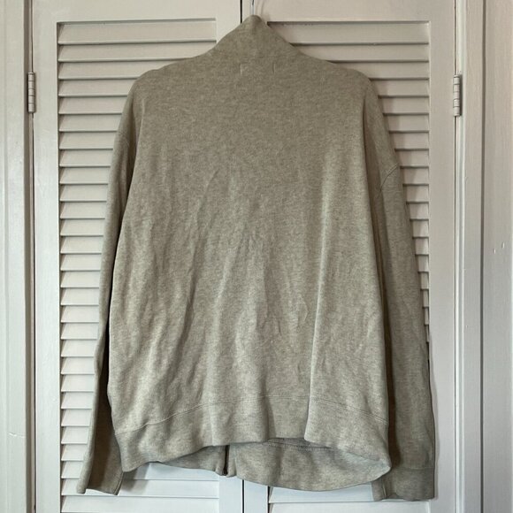 Polo Ralph Lauren XL men full zip knit jacket oatmeal - Picture 6 of 9